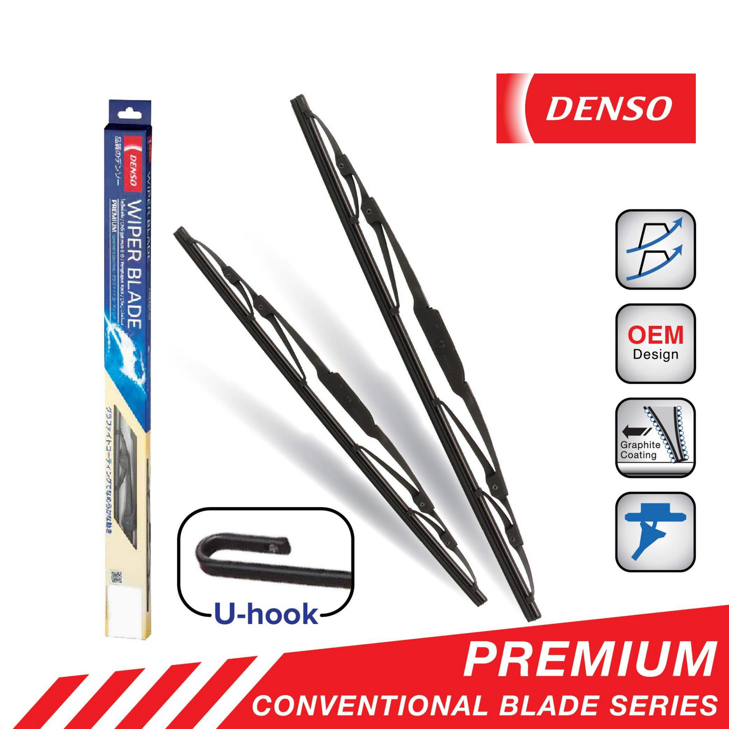 WIPER BLADE DENSO STANDARD TYPE FOR FAW XPV