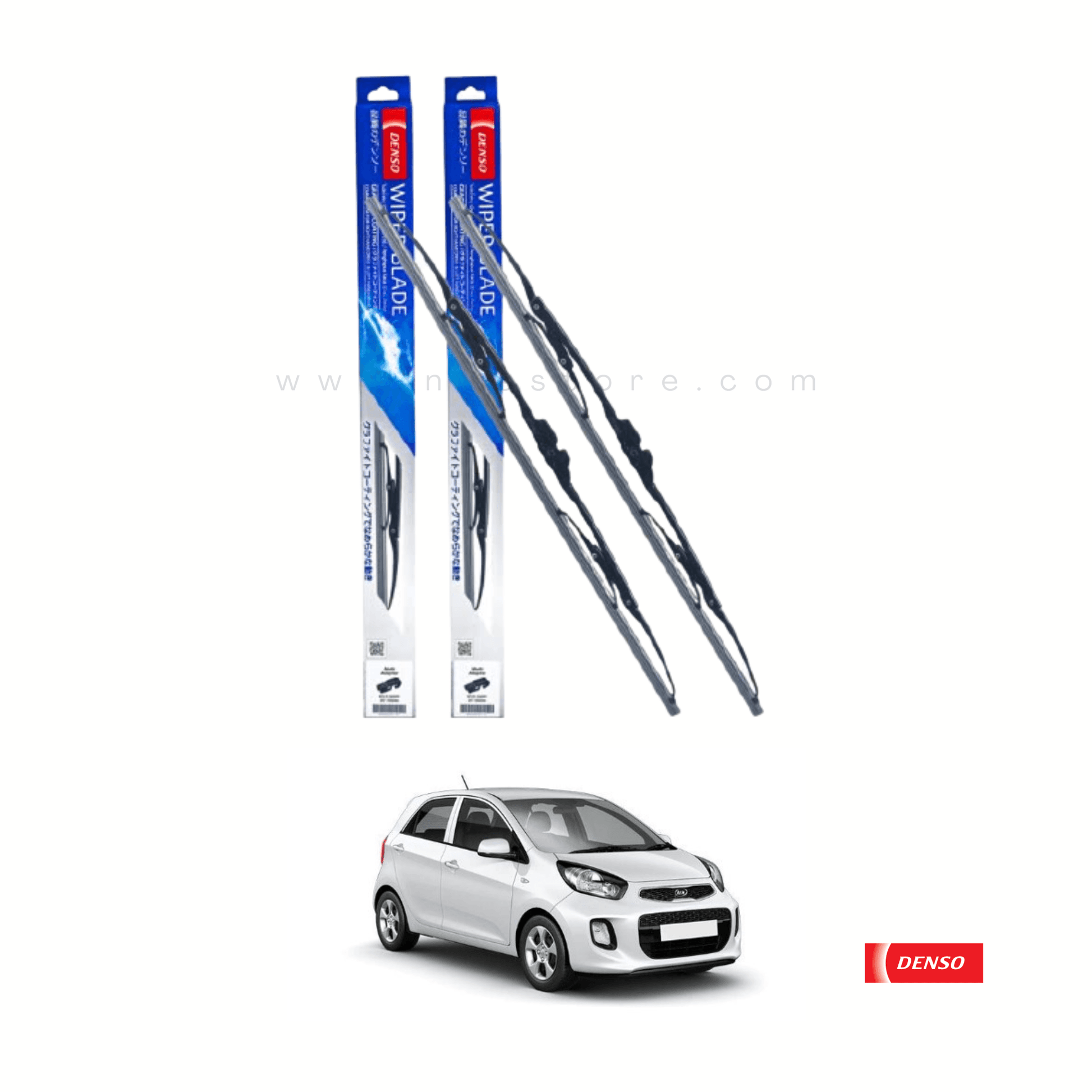 WIPER BLADE DENSO STANDARD TYPE FOR KIA PICANTO - ndestore.com