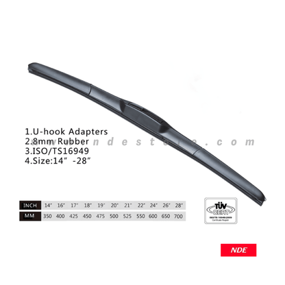 WIPER BLADE AERODYNAMIC TYPE FOR SUZUKI WAGON R