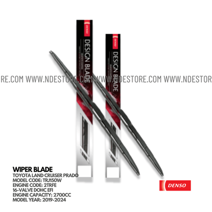 WIPER BLADE DENSO HYBRID TYPE FOR TOYOTA LAND CRUISER PRADO (TRJ150W) - ndestore.com