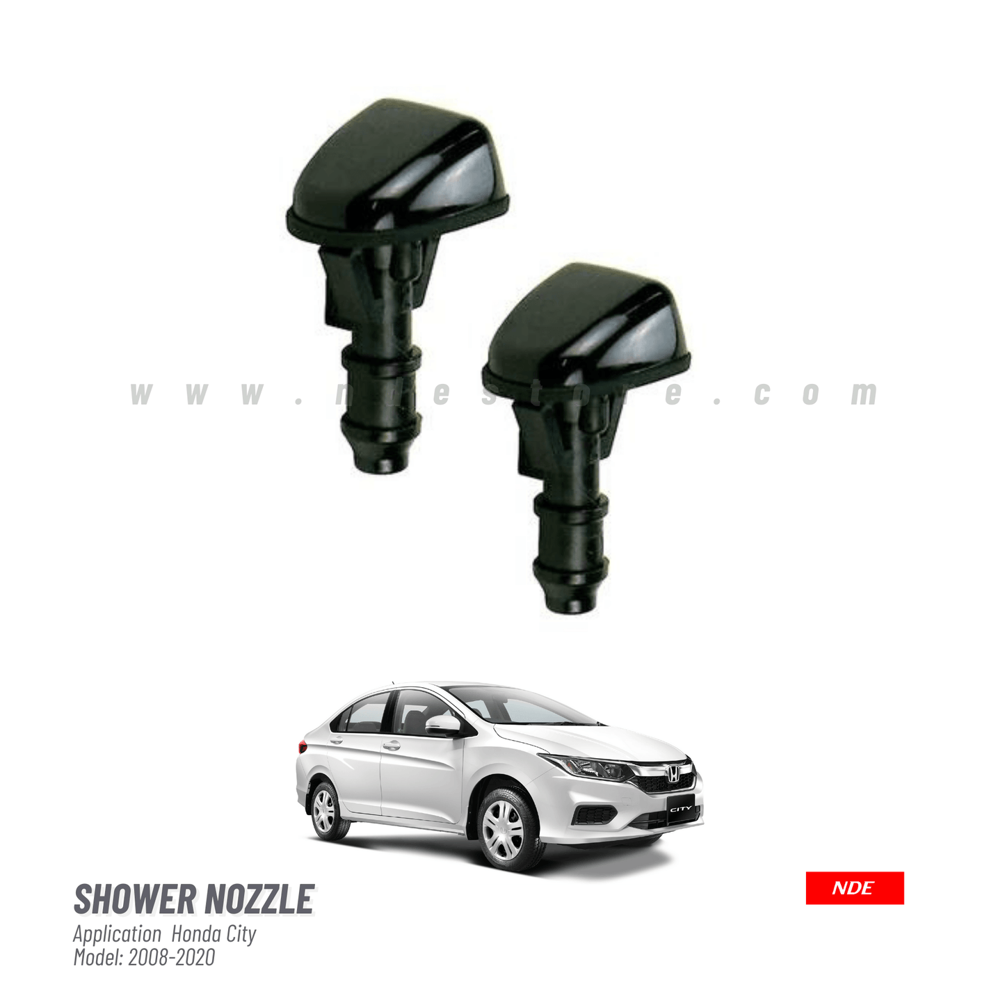 WIPER NOZZLE / SHOWER NOZZLE FOR HONDA CITY (2008-2020) - ndestore.com