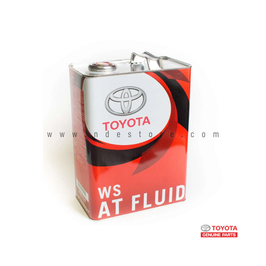 TRANSMISSION FLUID ATF WS AT FLUID 4L. - TOYOTA MOTOR OIL