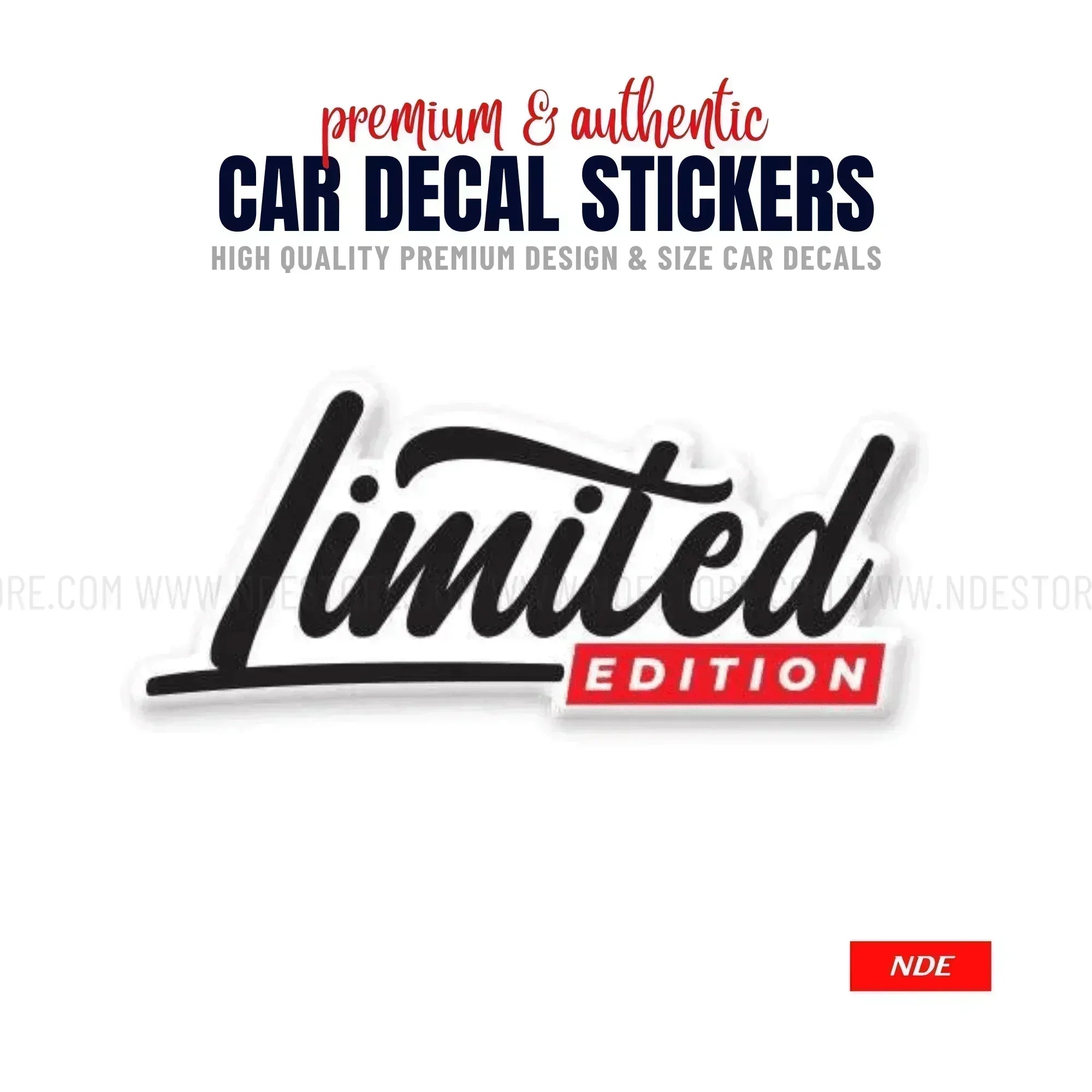 Sticker LIMITED EDITION ref 3 - SPONSORS Sticker LIMITED EDITION ref 3 - SPONSORS