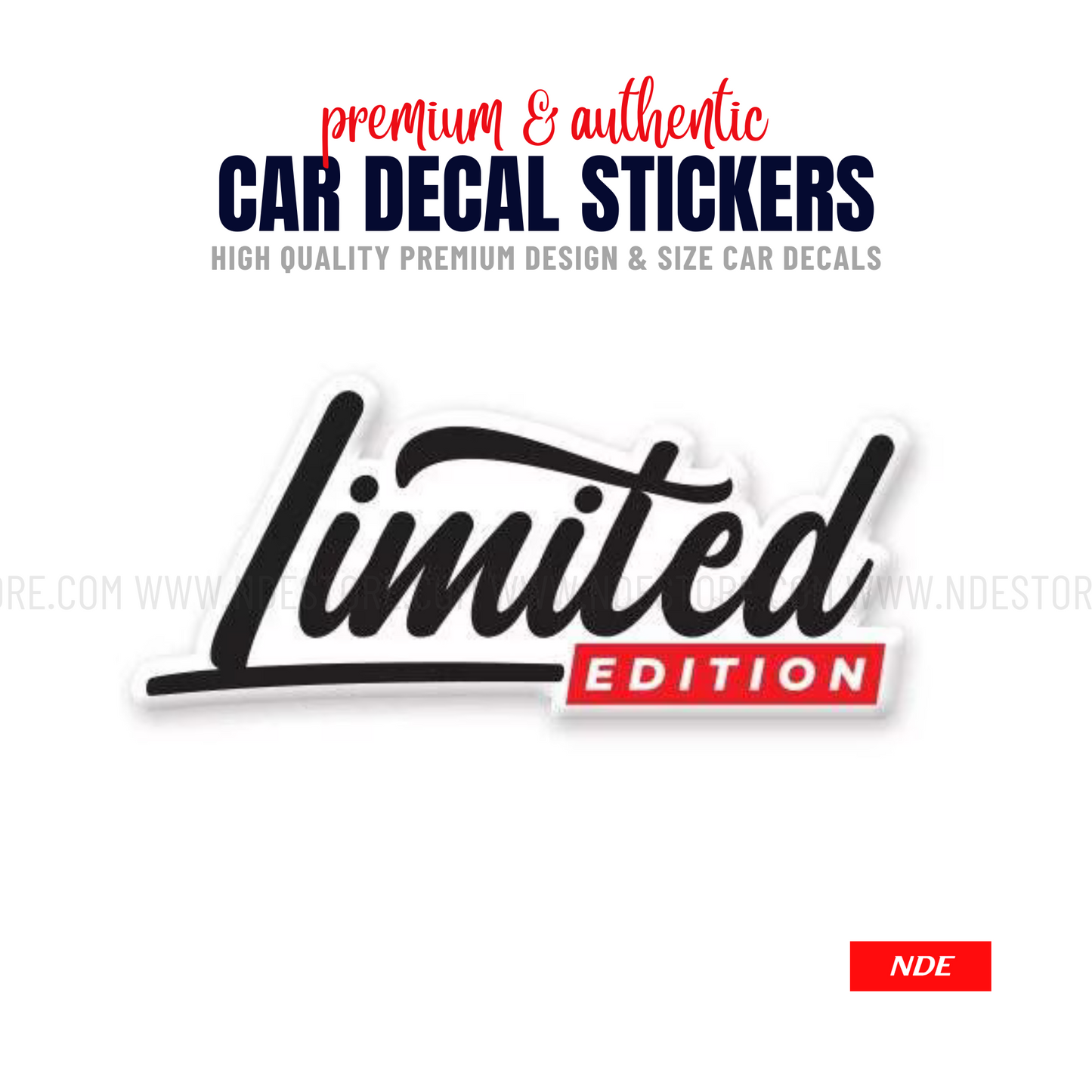 STICKER LIMITED EDITION