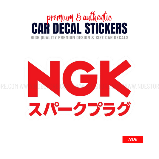 STICKER NGK JAPAN