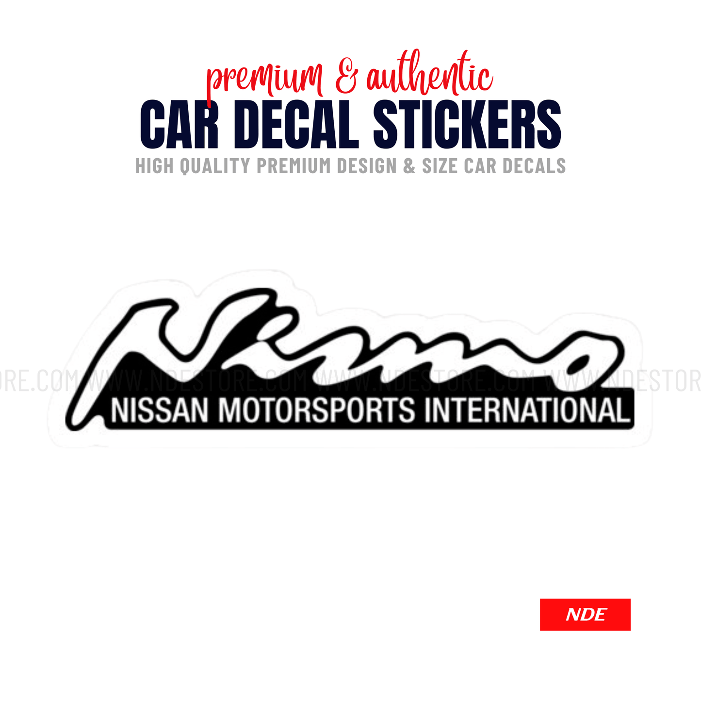 STICKER NISMO MOTOR SPORTS - ndestore.com