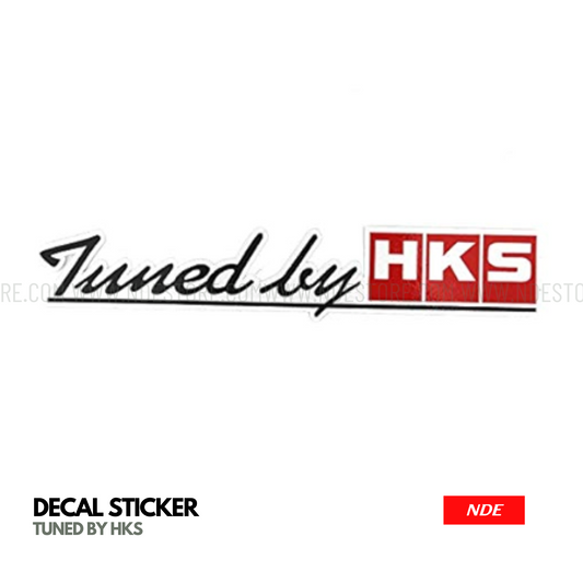 STICKER TUNED BY HKS