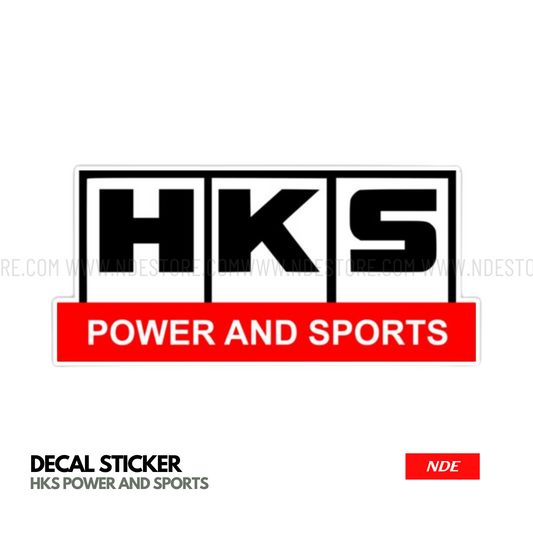 STICKER HKS POWER AND SPORTS (D247)