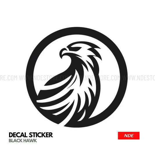 STICKER BLACK HAWK