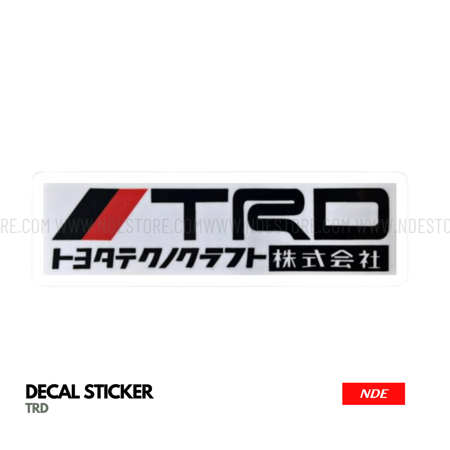 STICKER TRD JAPAN