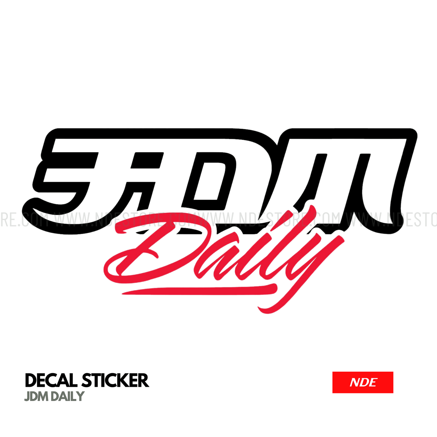 STICKER JDM DAILY - ndestore.com