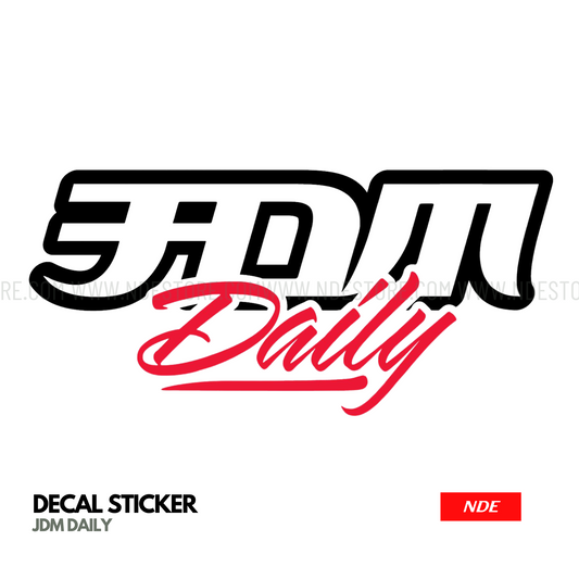 STICKER JDM DAILY