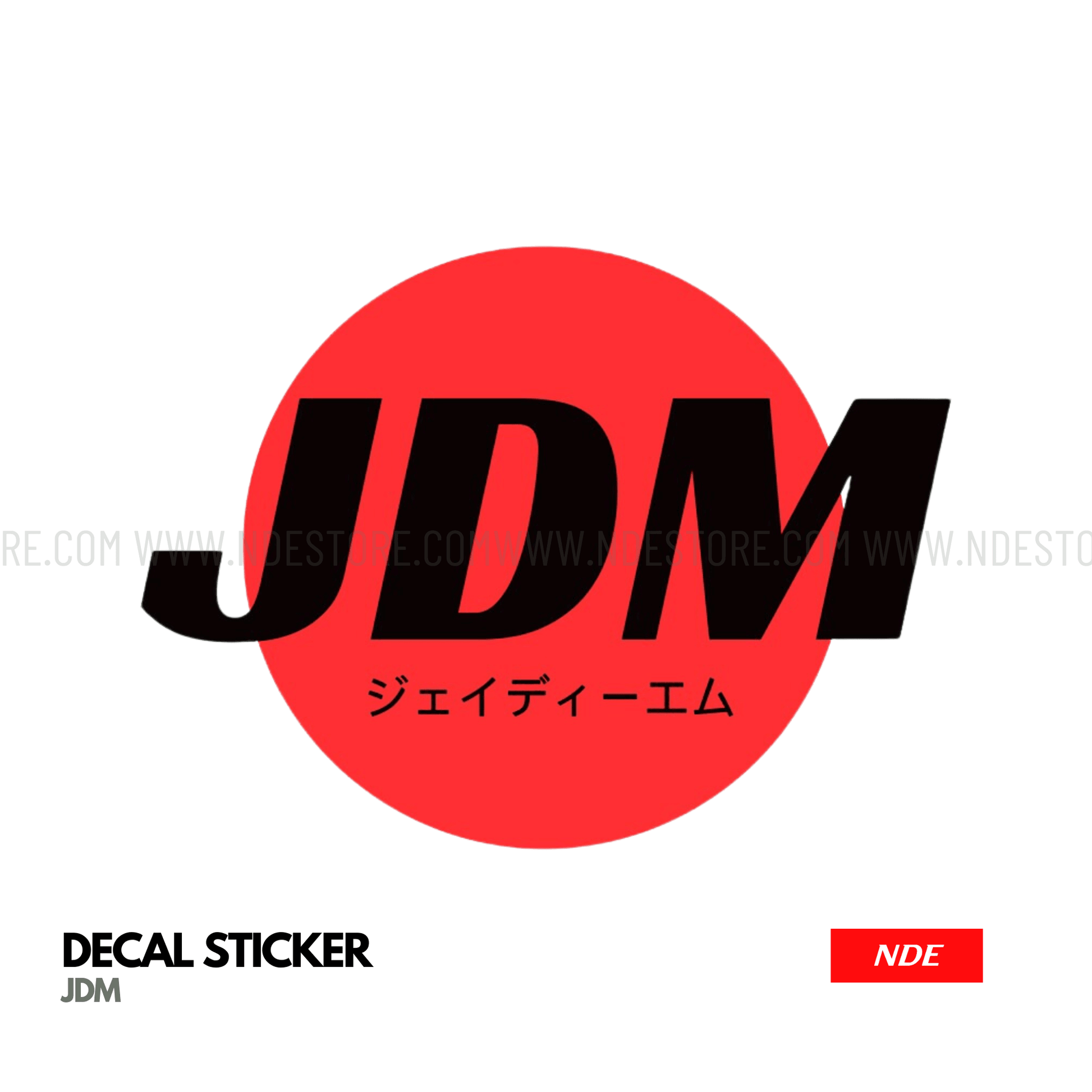 STICKER JDM JAPAN - ndestore.com