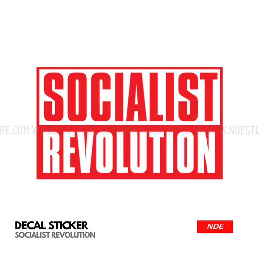 STICKER SOCIALIST REVOLUTION