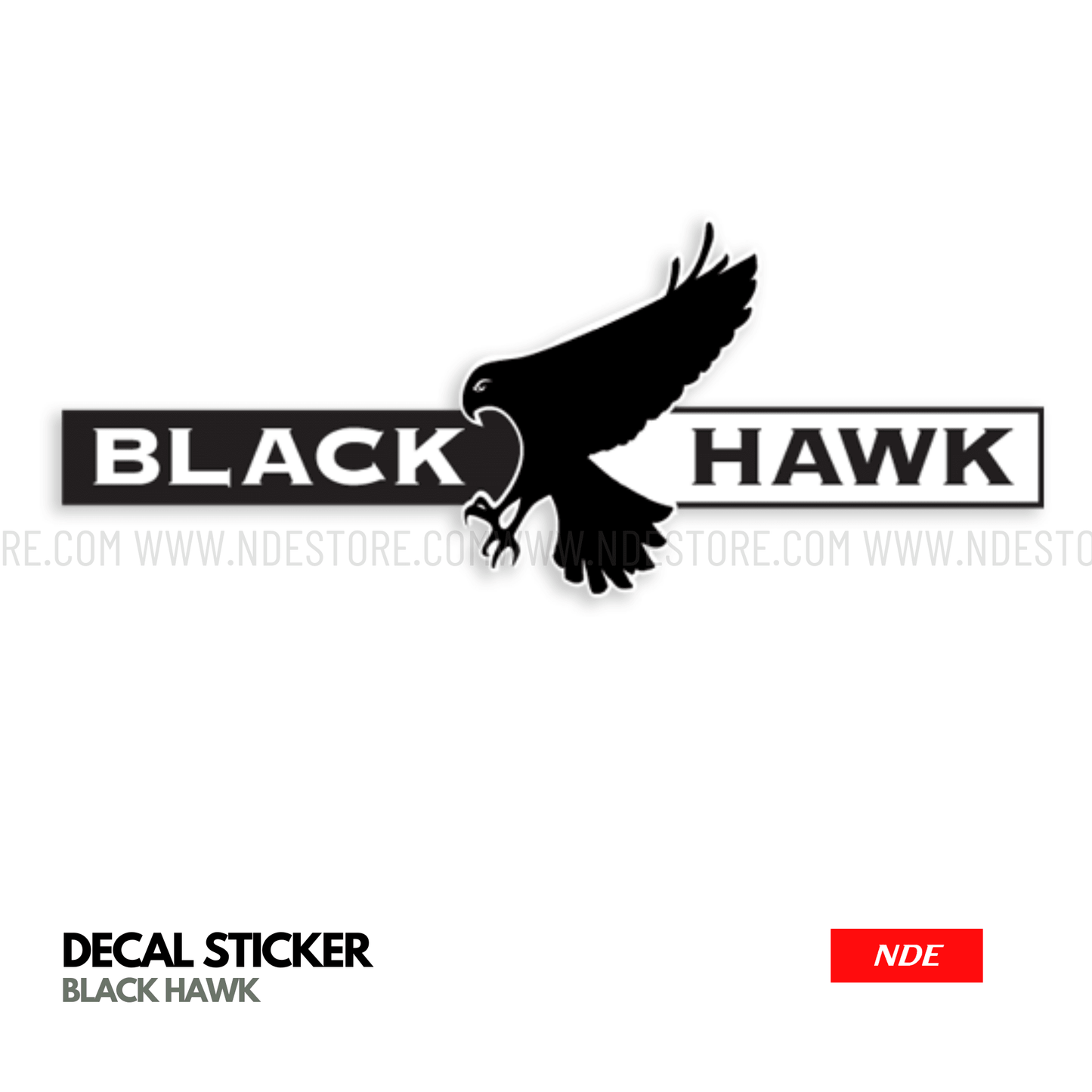 STICKER BLACK HAWK (D1) - ndestore.com