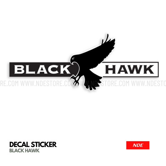 STICKER BLACK HAWK (D1)