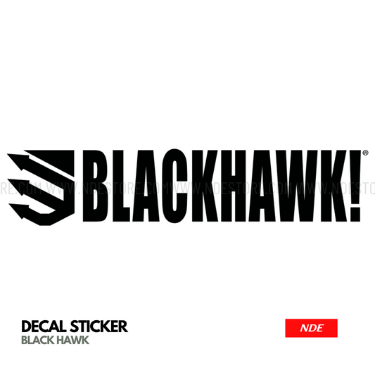 STICKER BLACK HAWK (D3)