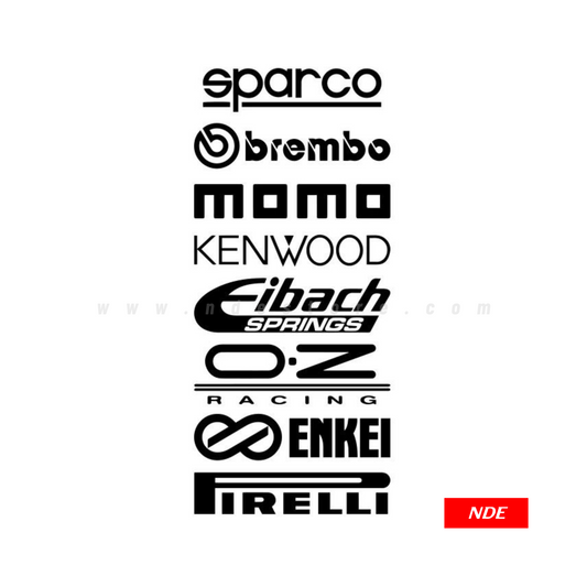 STICKER, BOREMBO SPARCO MOMO