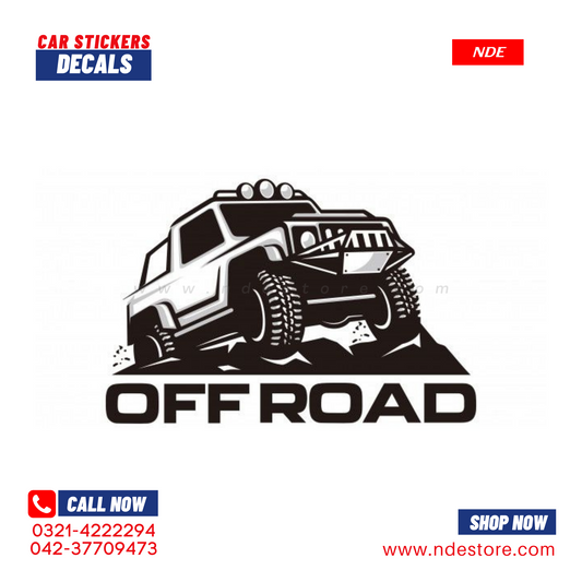 STICKER, OFF ROAD 1 (J012)