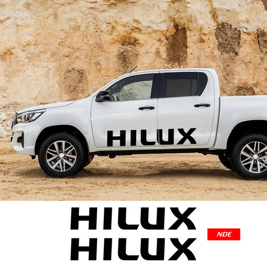 STICKER, DOOR STICKER HILUX