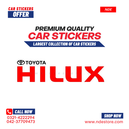 STICKER, HILUX - ndestore.com