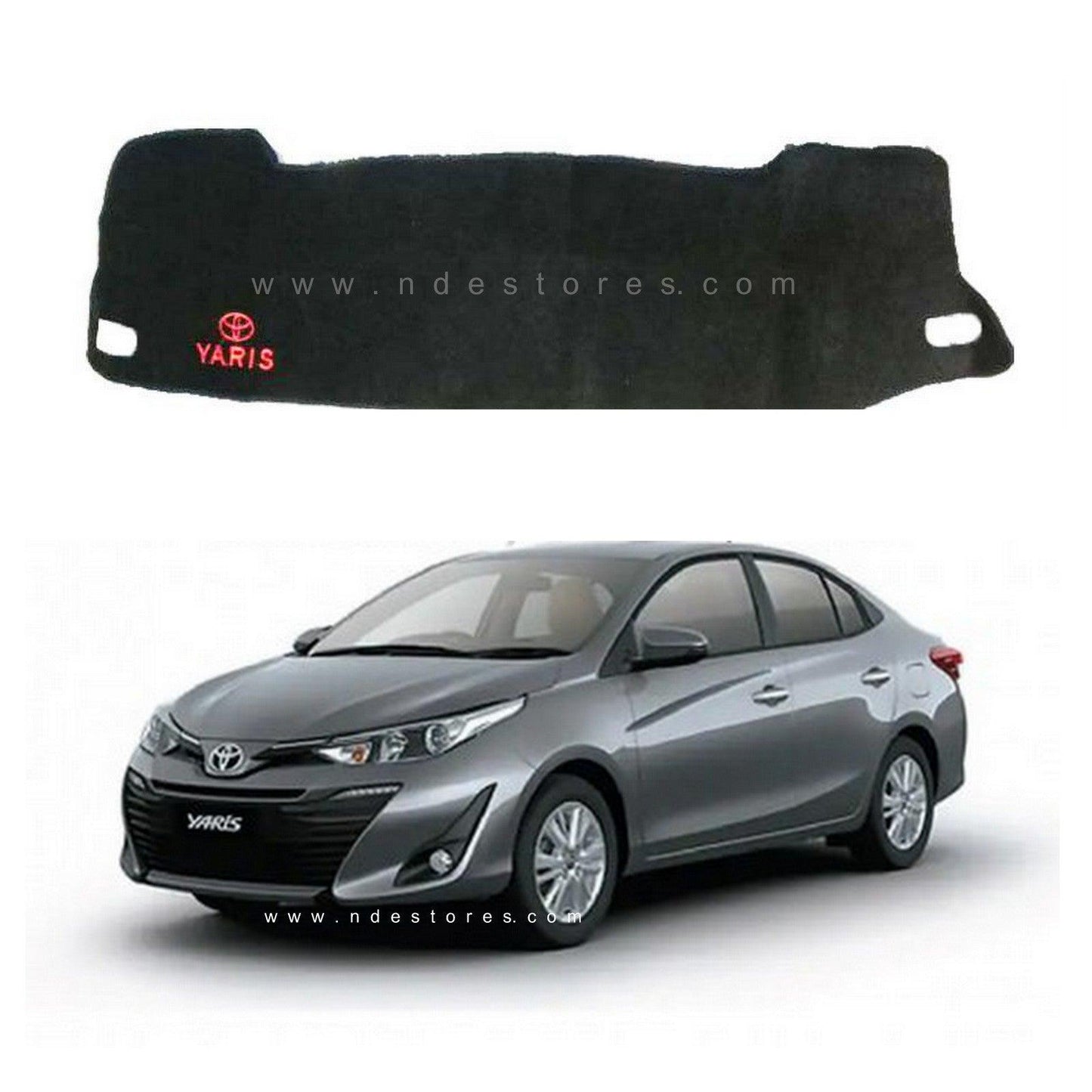 DASHBOARD MAT FOR TOYOTA YARIS - ndestore.com