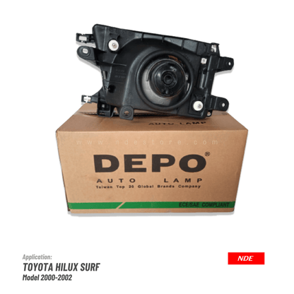 HEAD LAMP ASSY DEPO FOR TOYOTA HILUX SURF (2000-2002) - ndestore.com