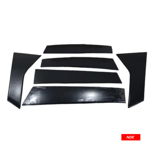 DOOR PILLAR GLOSSY BLACK FOR HONDA CIVIC (2021-2024)