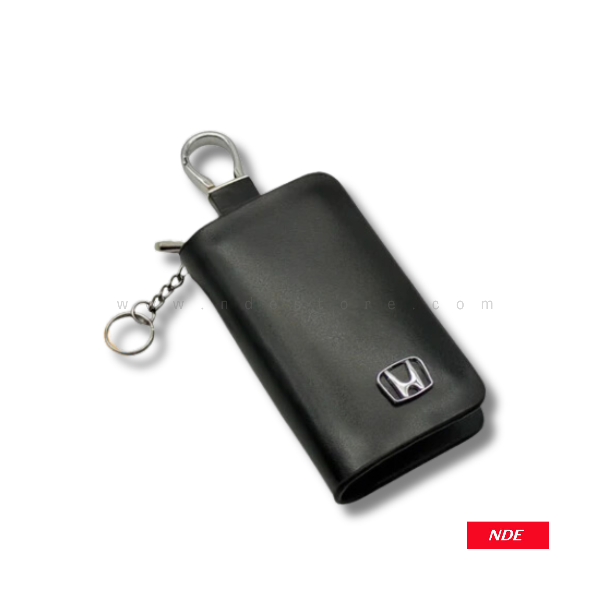 REMOTE COVER KEY POUCH PREMIUM LEATHER MATERIAL WITH HONDA LOGO (MADE IN CHINA)