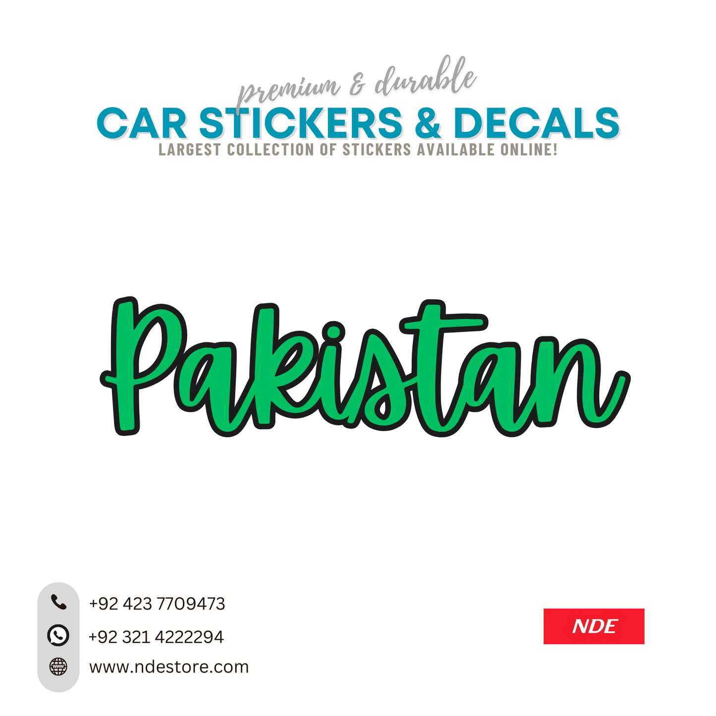 STICKER PAKISTAN - ndestore.com