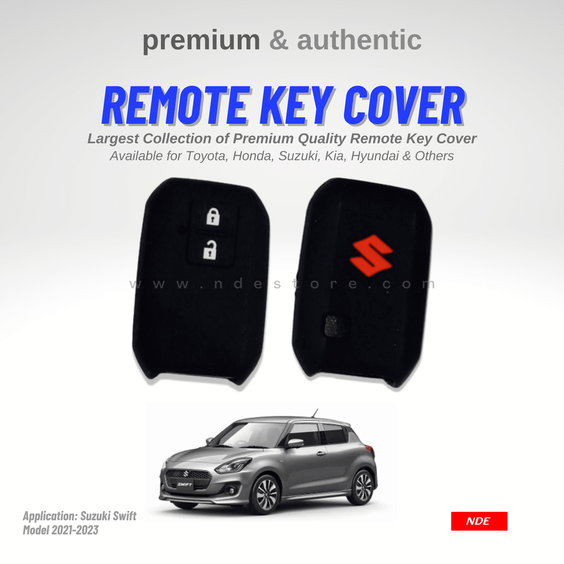 KEY COVER PREMIUM QUALITY FOR SUZUKI SWIFT (2022-2024) - ndestore.com