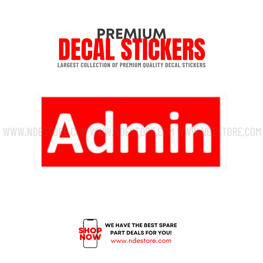 STICKER ADMIN