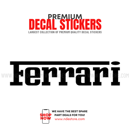 STICKER FERRARI