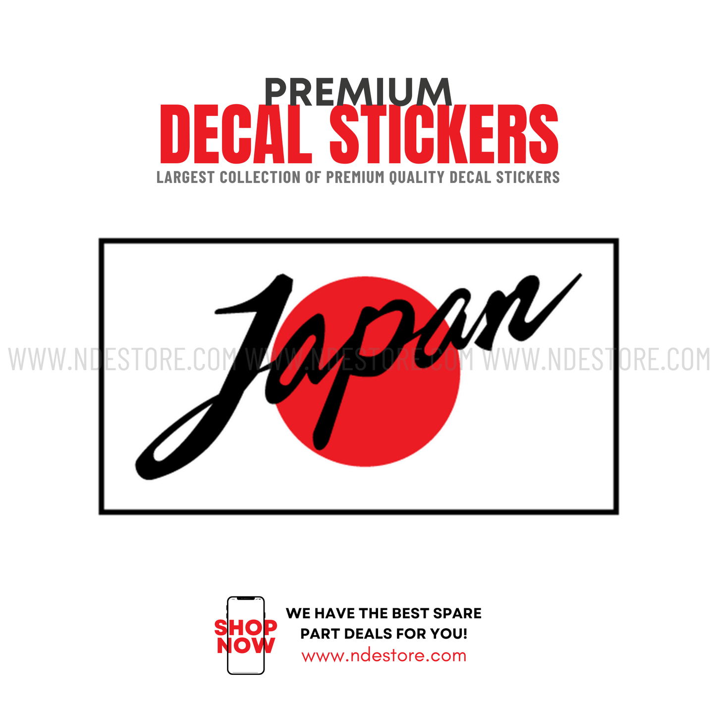 STICKER JAPAN - ndestore.com