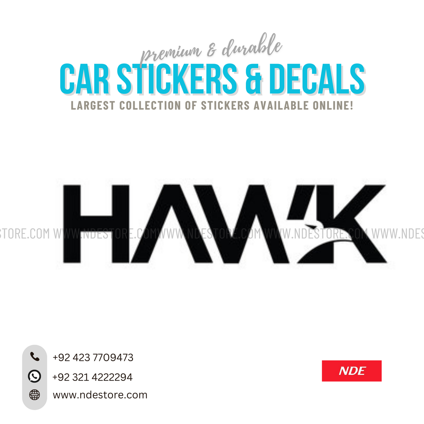 STICKER HAWK