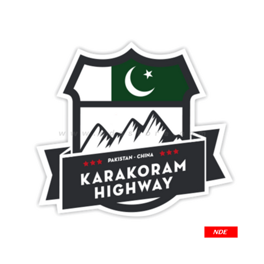 STICKER, KARAKORAM HIGHWAY PAKISTAN