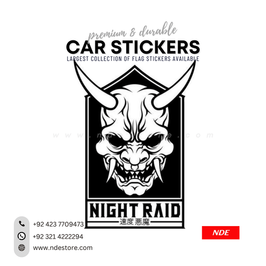 STICKER NIGHT RAID - ndestore.com