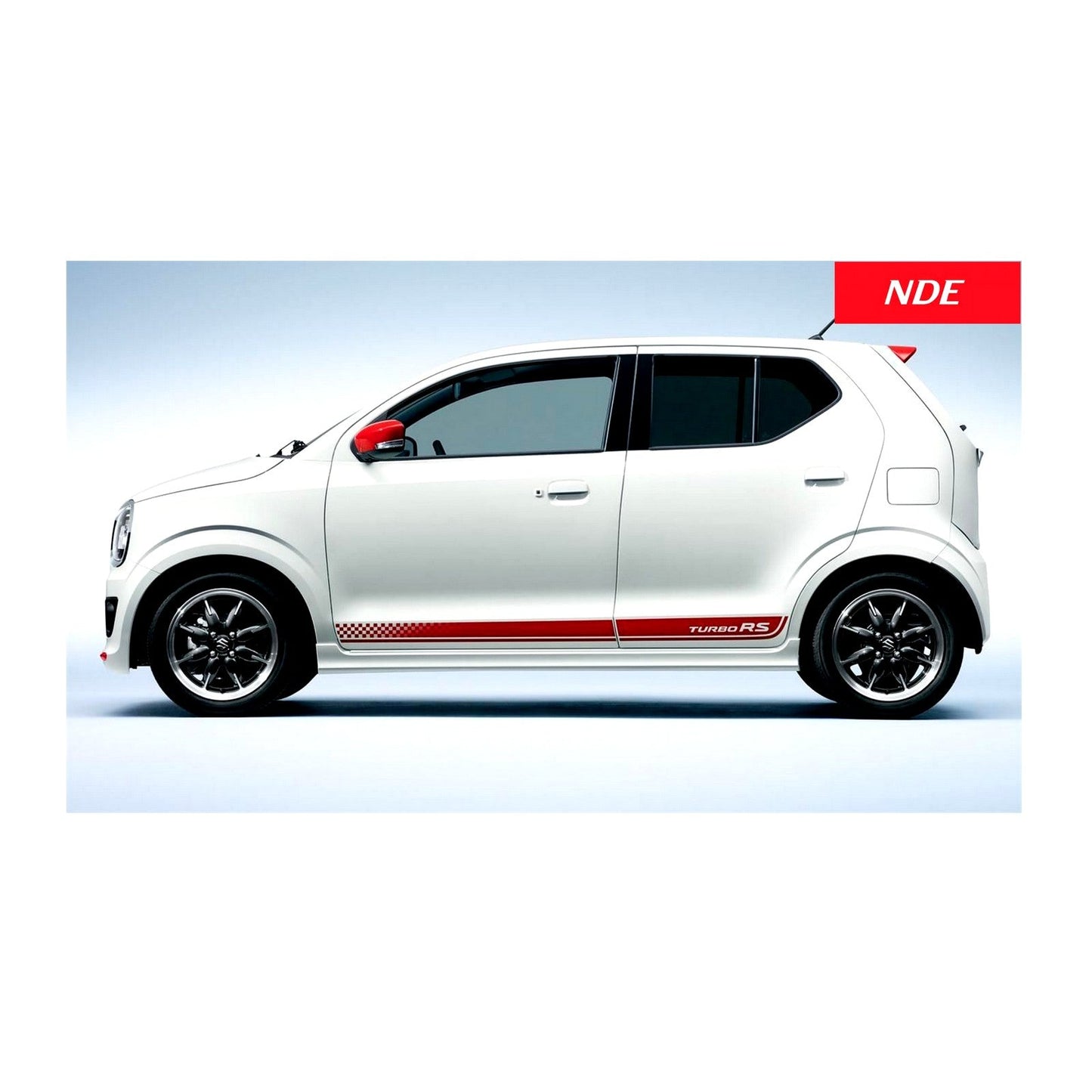 STICKER SIDE DOORS ALTO RS SPORTS STICKER FOR SUZUKI ALTO