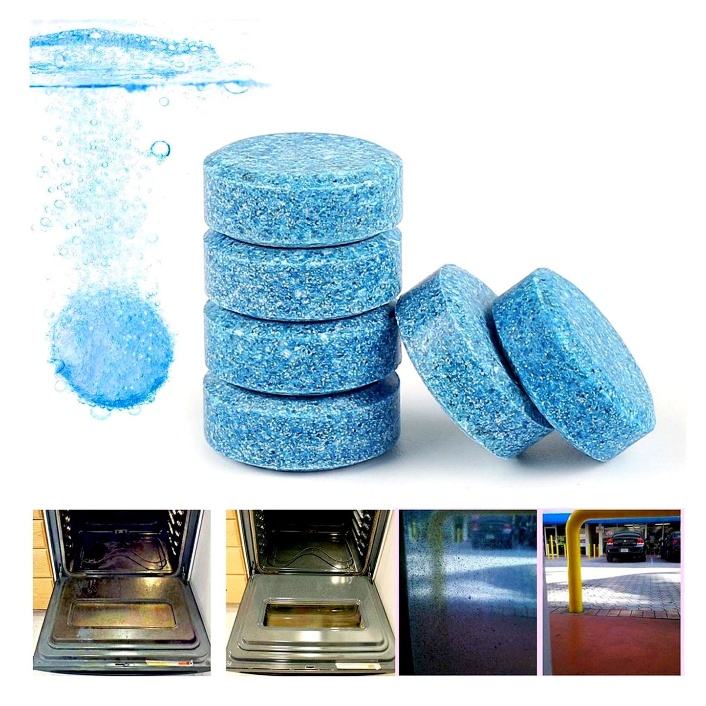 WINDSHIELD GLASS CLEANER TABLETS