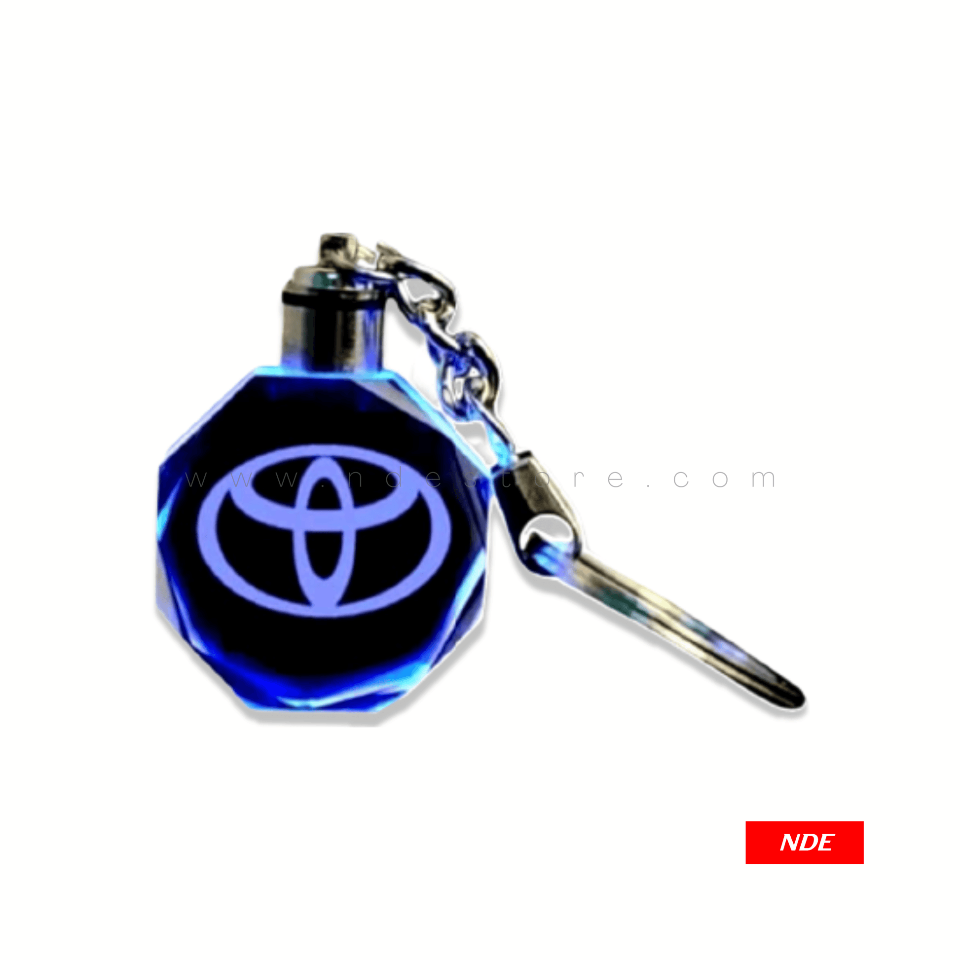 KEY CHAIN WITH LIGHT TOYOTA LOGO - ndestore.com