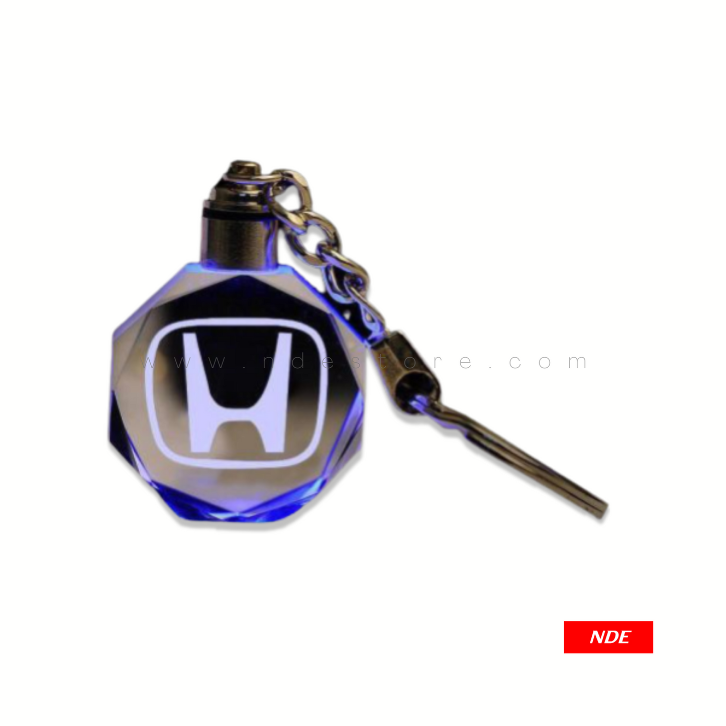 KEY CHAIN WITH LIGHT HONDA LOGO