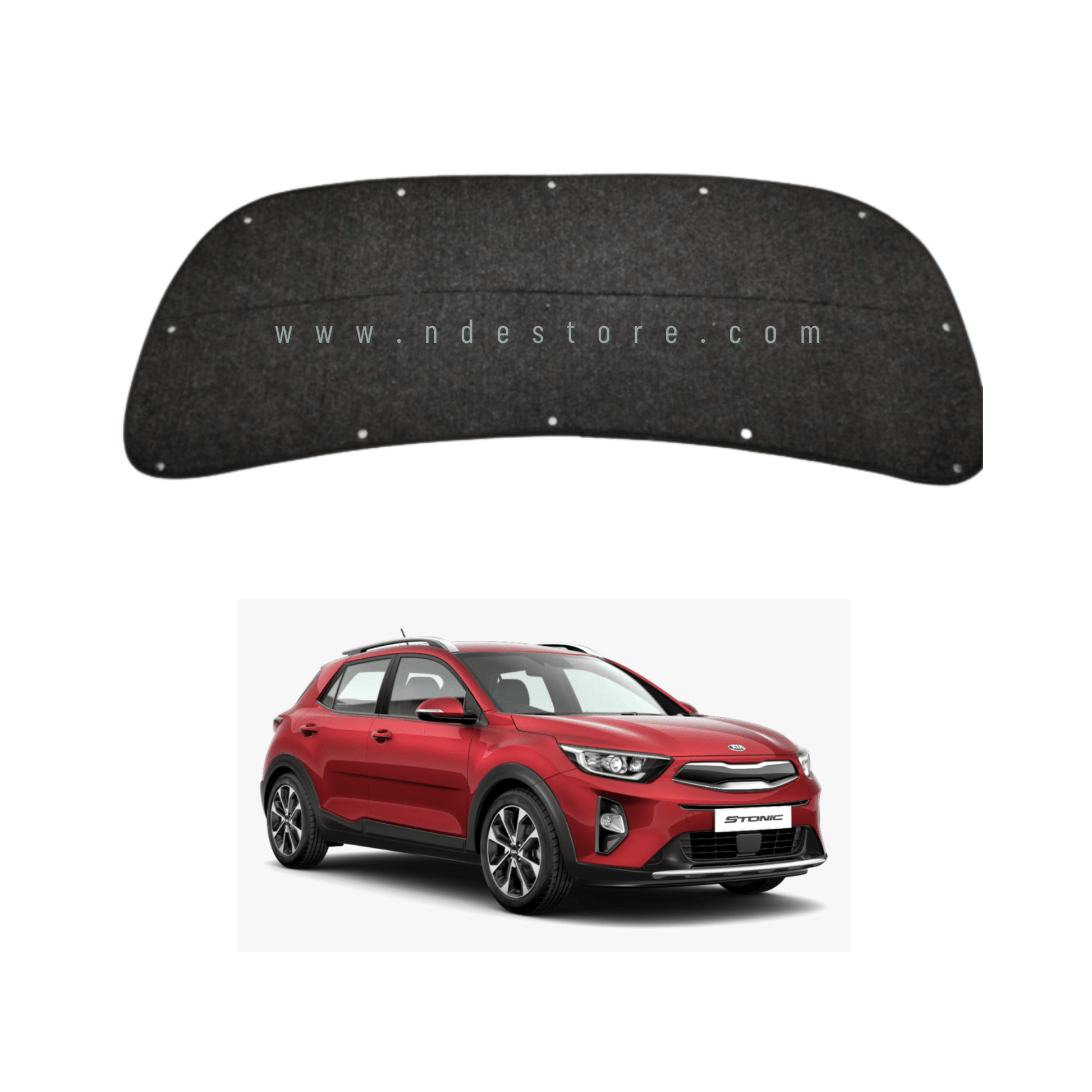 BONNET INSULATOR COVER FOR KIA STONIC - ndestore.com