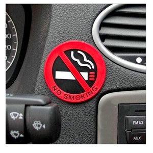 STICKER NO SMOKING FOR CAR INTERIOR BODY