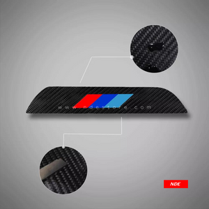 DOOR SILL AREA PROTECTION CARBON FIBER STICKER FOR BMW