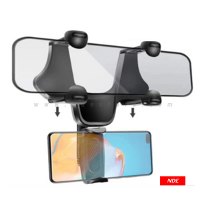 MOBILE HOLDER CAR REAR VIEW MIRROR MOUNT