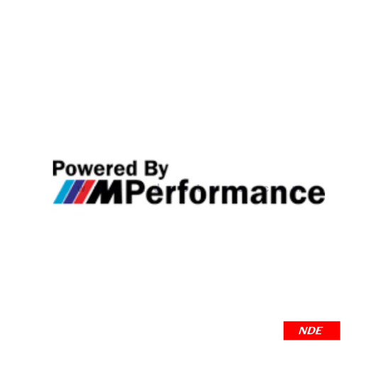 STICKER, POWERED BY M PERFORMANCE