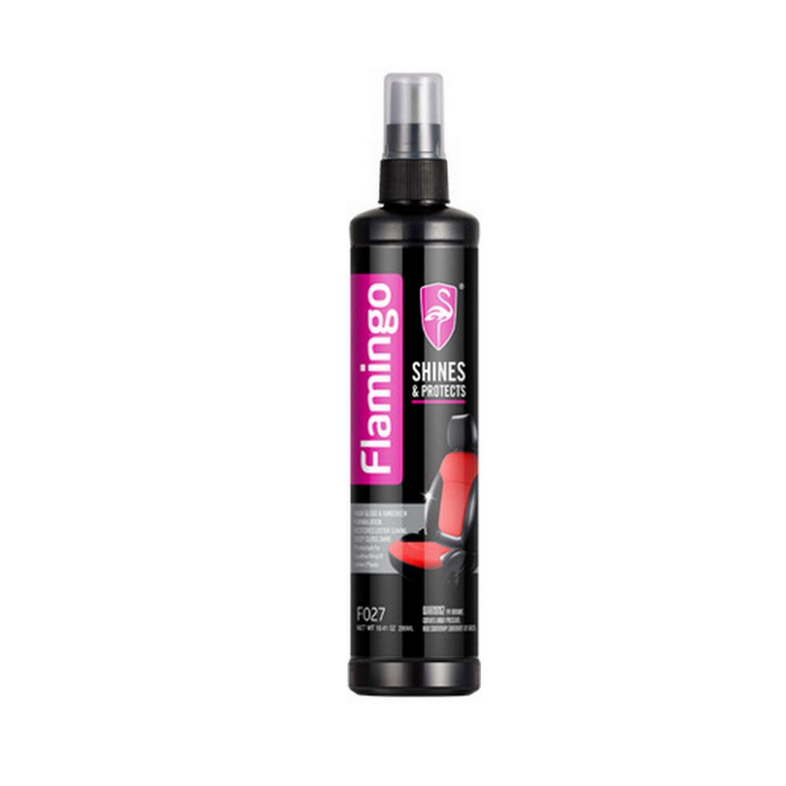 FLAMINGO, SHINES & PROTECTS PROTECTANT DASHBOARD CLEANER