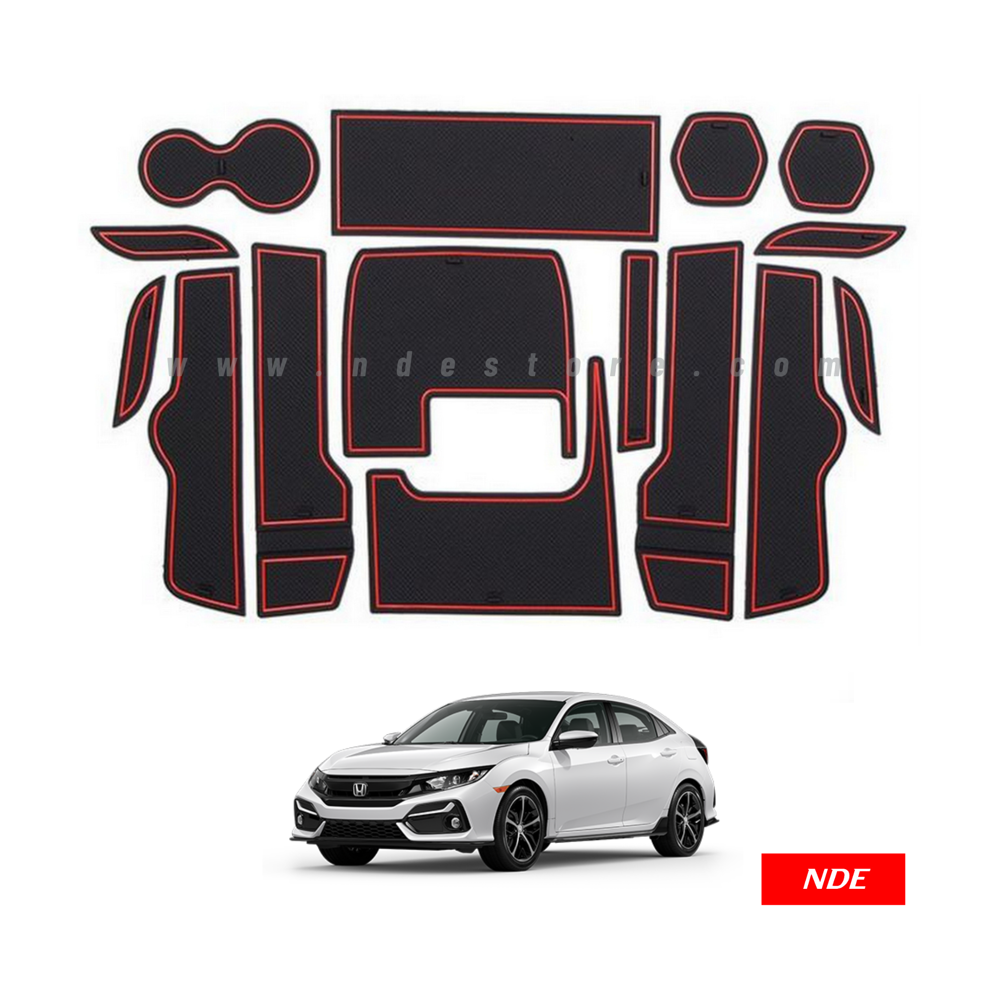 MATS FOR INTERIOR SURFACE PROTECTION FOR HONDA CIVIC (2016-2021)