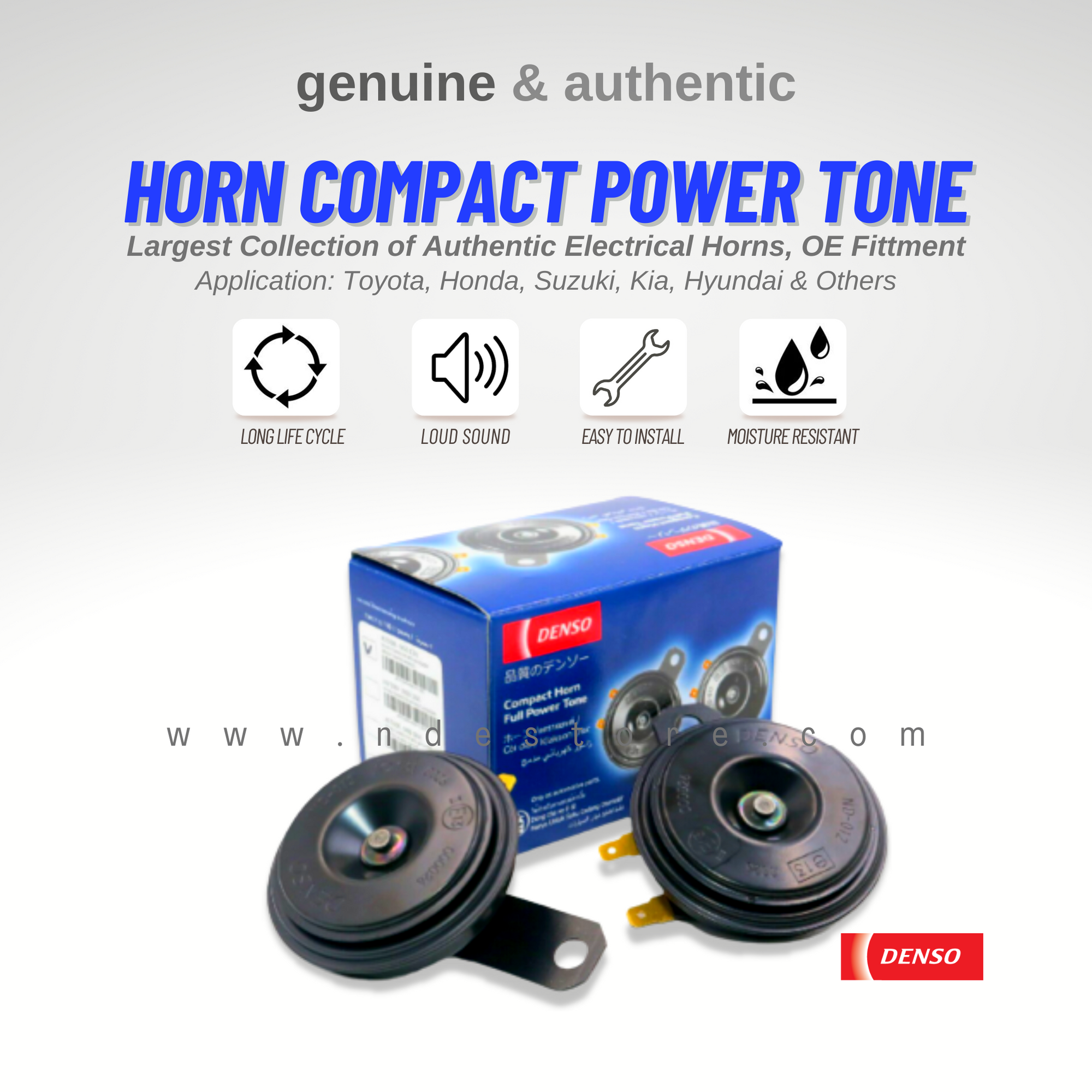 HORN COMPACT DISC DENSO