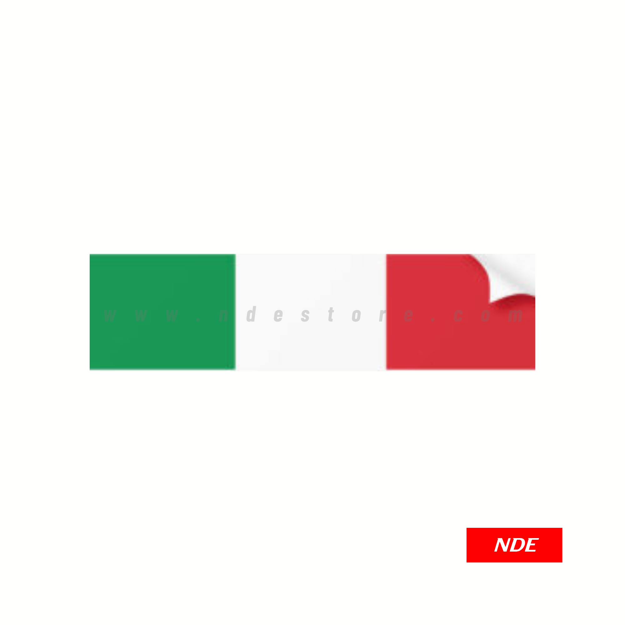 STICKER, ITALY FLAG (SKU: 3200)